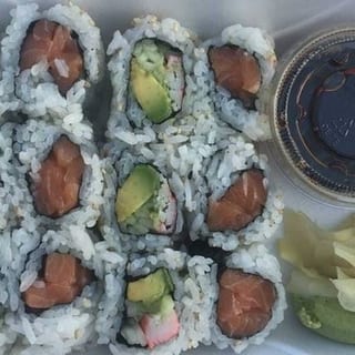California Roll & Salmon Roll